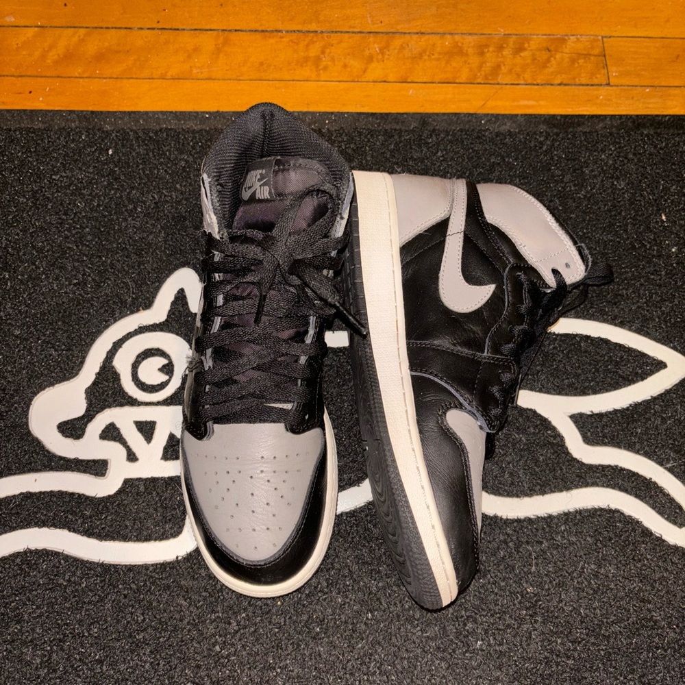 Jordan shadow one Black and Gray Sneakers size 7Y